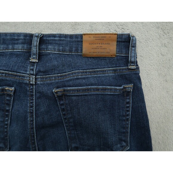 Lucky Brand Jeans Women's Size 4R Blue Mid-Rise Ava Skinny Denim 26" Inseam - Picture 14 of 16